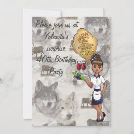 Convite Vida Selvagem Canadiana