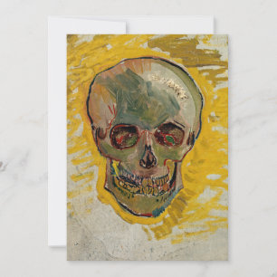 Convite Vincent van Gogh - Crânio 1887 #2