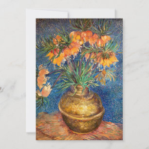 Convite Vincent van Gogh - Fritilárias Imperiais