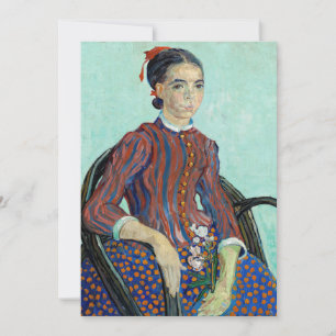 Convite Vincent van Gogh - La Mousme