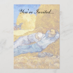 Convite Vincent Van Gogh - Nada Do Resto Do Trabalho - Bel