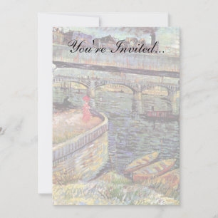 Convite Vincent Van Gogh - Pontes Do Sena
