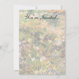 Convite Vincent Van Gogh - Prado no Jardim Arte Fino