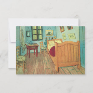 Convite Vincent van Gogh - Quarto de Vincent em Arles