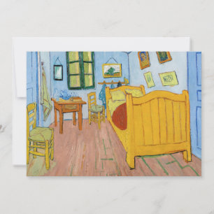 Convite Vincent Van Gogh - Quarto de Vincent em Arles