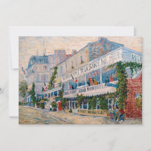 Convite Vincent van Gogh - Restaurante da Sereia