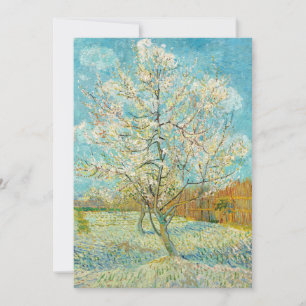 Convite Vincent van Gogh - Roseira em Flor