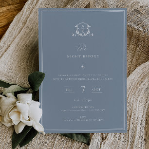 Convite Vinhas eternos Na Noite Antes Do Azul Derrante