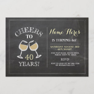 Convite Vinho branco Vinho branco Vinho de aniversário Beb