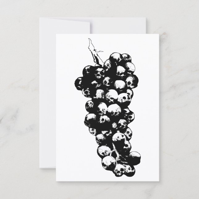 Convite vinho da morte (Frente)