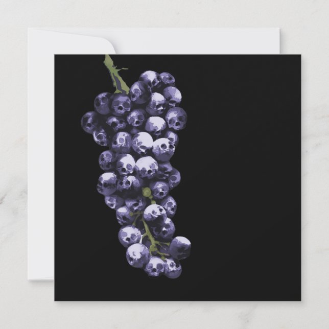 Convite vinho da morte (Frente)