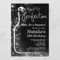 Vinho de 80 de Aniversário Surpresa Envelhecido at