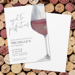 Convite Vinho Simples Sessenta e sessenta Festas de aniver<br><div class="desc">Elegante Vinho Vermelho Simples Sessenta e sessenta Convites de aniversário. Celebrar sessenta anos de vida com este convite clássico e elegante, com uma grande cor d'água vermelha e uma taça de cinza no lado direito, dando-lhe uma reviravolta moderna. No topo do convite lê-se "Idade para a Perfeição" na tipografia de...</div>