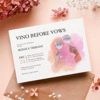Vino Antes de Voar Chá de panela Laranja Rosa Vibr
