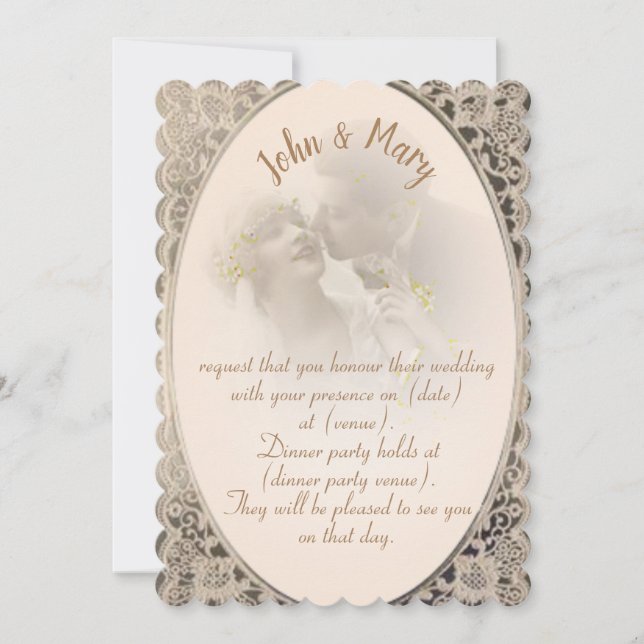 Convite Vintage (Frente)