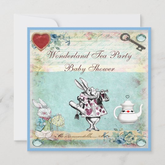 Convite Vintage Alice No Cha De Fraldas Das Maravilhas Do Zazzle Com Br Convite Vintage Alice No Cha De Fraldas Das Maravilhas Do Zazzle Com Br