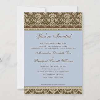Convite Vintage Antique Lace Casamento: pó