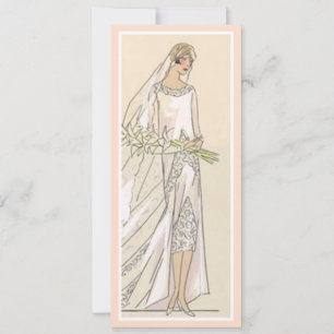 Convite Vintage Bride