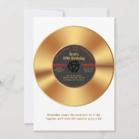 Vintage Dourado Vinyl 45 Record Surprise Birthday