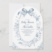 Vintage Dusty Arco Azul