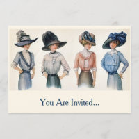 Vintage Edwardian Fashion de 1910