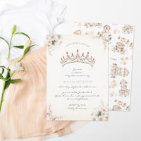 Vintage Elegante | Chás de Bebê Princesinha