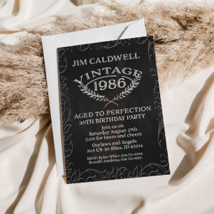 Convite Vintage Envelhecido à Perfeição