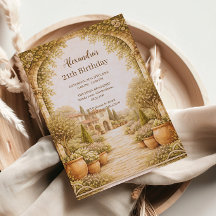 Vintage Estate Garden Birthday