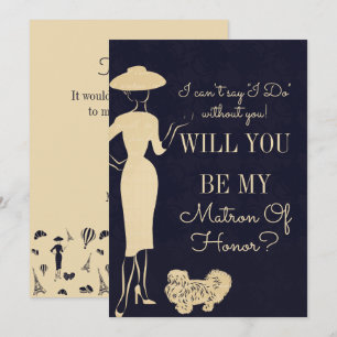 Convite Vintage Fashion É Minha Carta De Honra