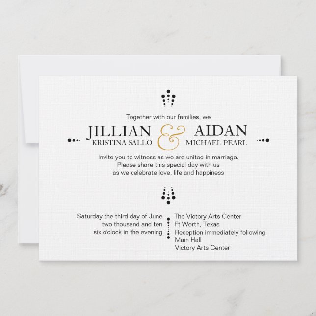 CONVITE VINTAGE FLAIR (Frente)