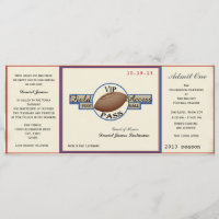Vintage Futebol Field Pass