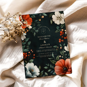 Convite Vintage Gothic Fall