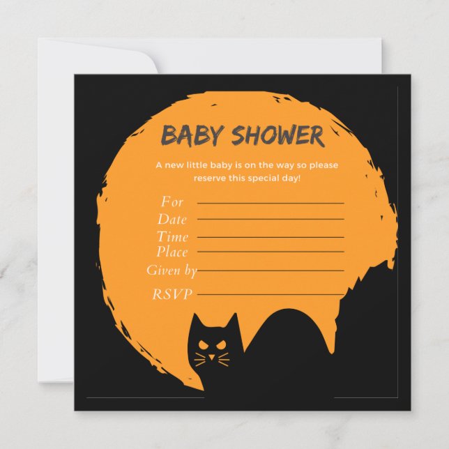 Convite Vintage Halloween (Frente)