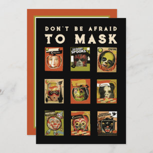 Convite Vintage Halloween Party