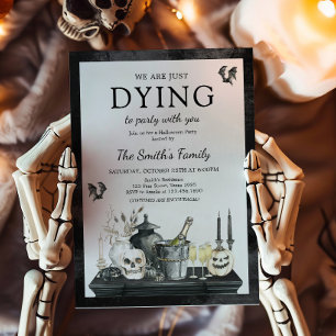 Convite Vintage Halloween Party