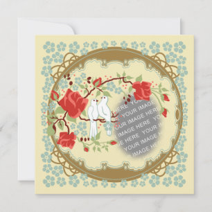 Convite Vintage Inspirou Amor