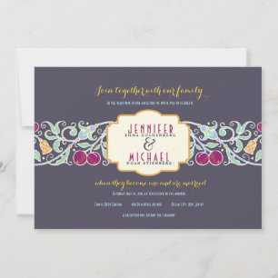 Convite VINTAGE Jewish Weditation