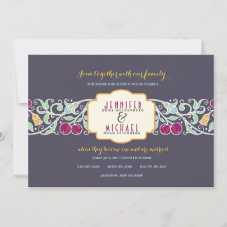 Convite VINTAGE Jewish Weditation