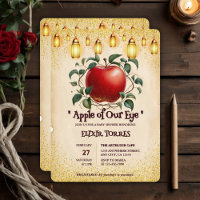 Vintage Magic Apple of Our Eyes Chá de fraldas