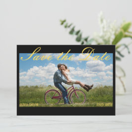 Convite Vintage Movie Poster Casamento Salve a Data