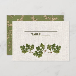 Convite Vintage Oak Deixa Textura Burlap Casamento