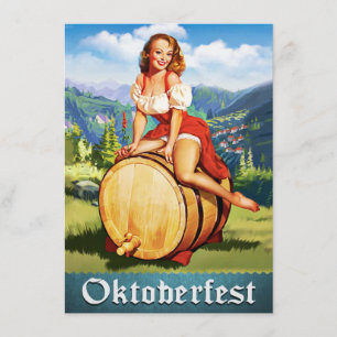 Convite Vintage Oktoberfest