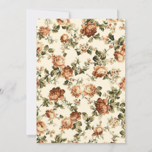 Convite Vintage Old Paper, Rustic Wedding