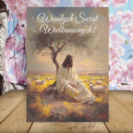 Convite Vintage Páscoa polonesa Wesolego Alleluja