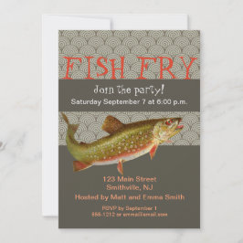 Convite Vintage Rainbow Troubleshoot Fly Fisheries
