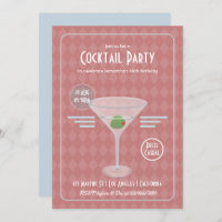 Vintage Retro Cocktail Party