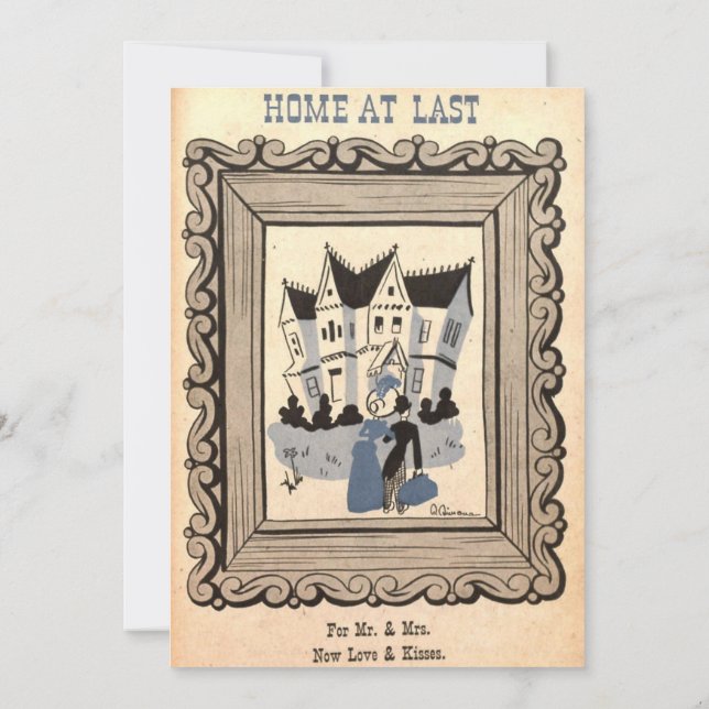 Convite Vintage Retro Romântico Casamento Russo Antigo Ant (Verso)