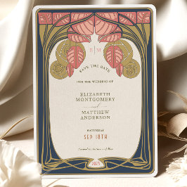 Convite Vintage Salva a Data em que Mackintosh Inspirou Ár