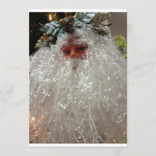 CONVITE VINTAGE SANTA CLAUS