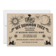 Vintage Spirit Conselho Halloween